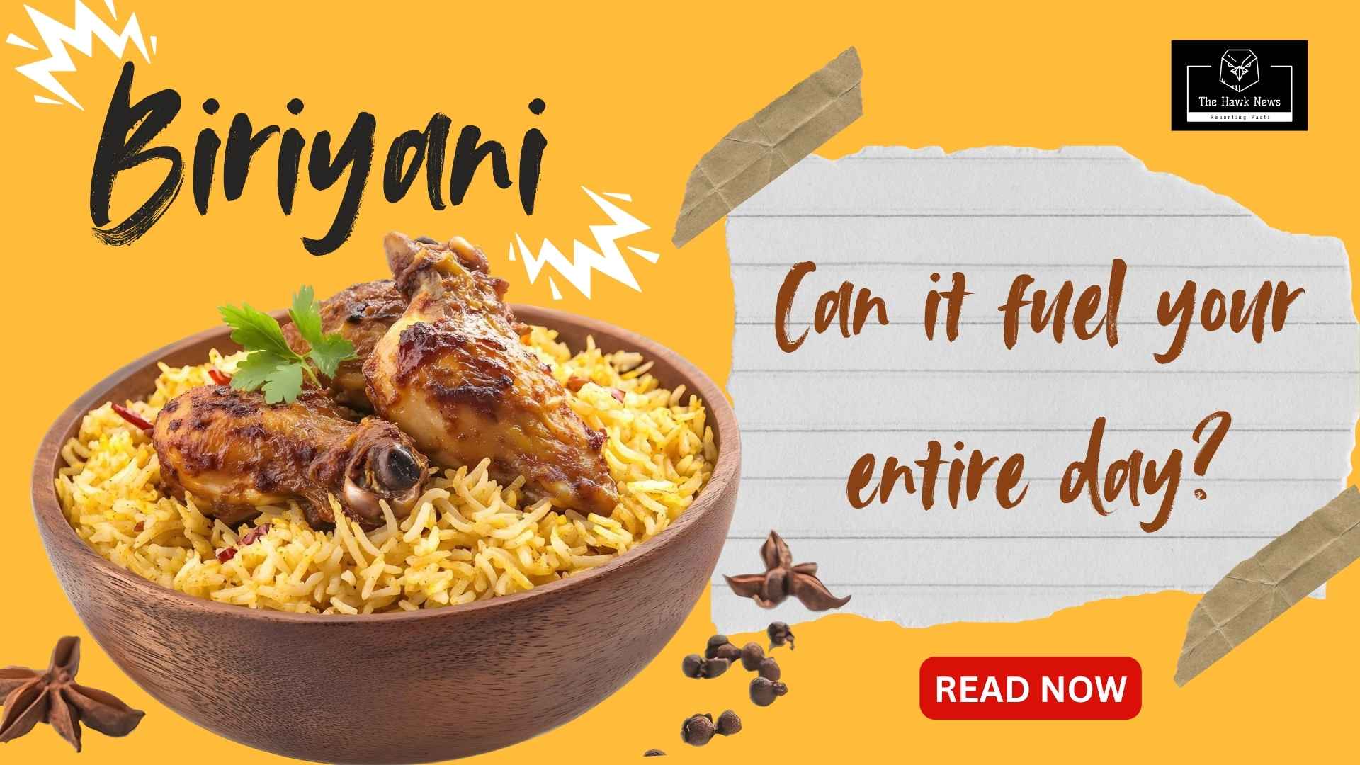 One Meal. One Plate. One Truth: Can Biryani Carry Your Whole Day?