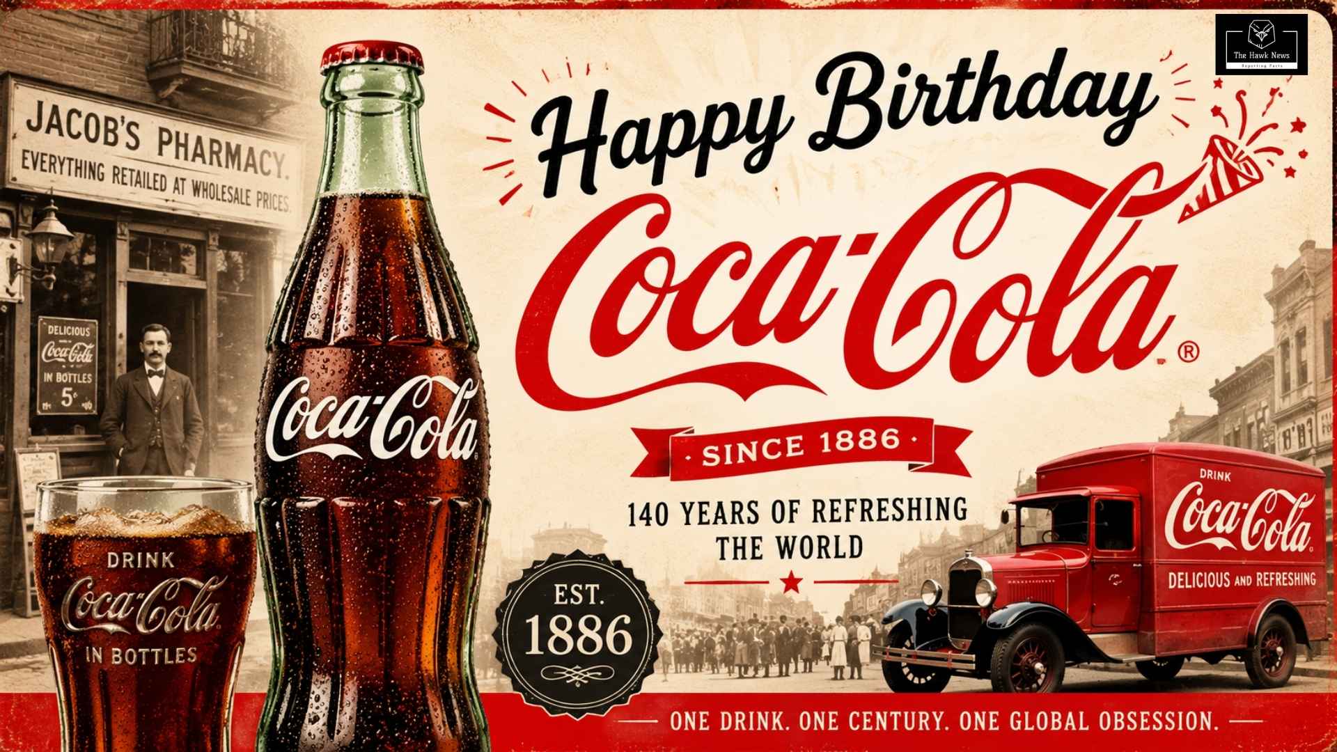 One Drink. One Century. One Global Obsession: Coca-Cola’s Birthday Story