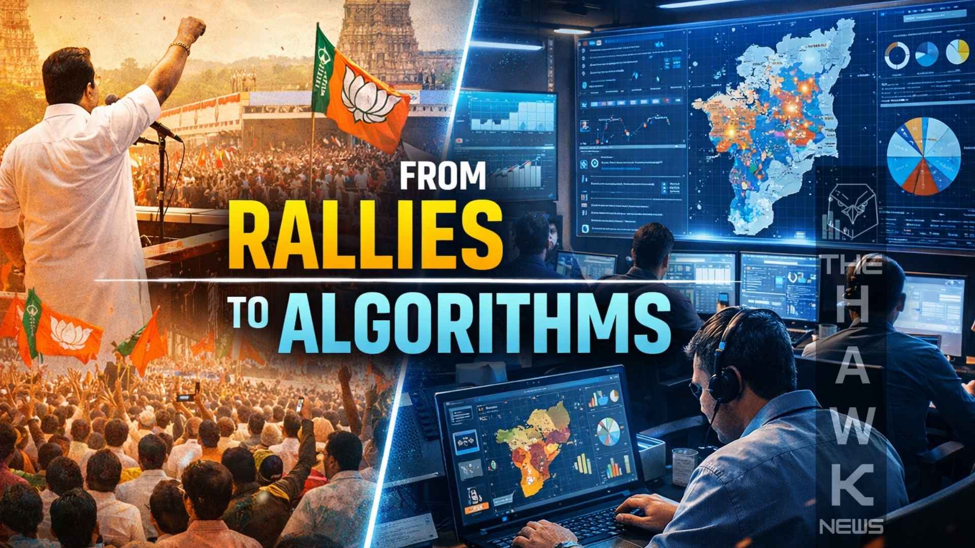 Digital War Rooms: How BJP Is Using Data Analytics to Expand Its Tamil Nadu Footprint