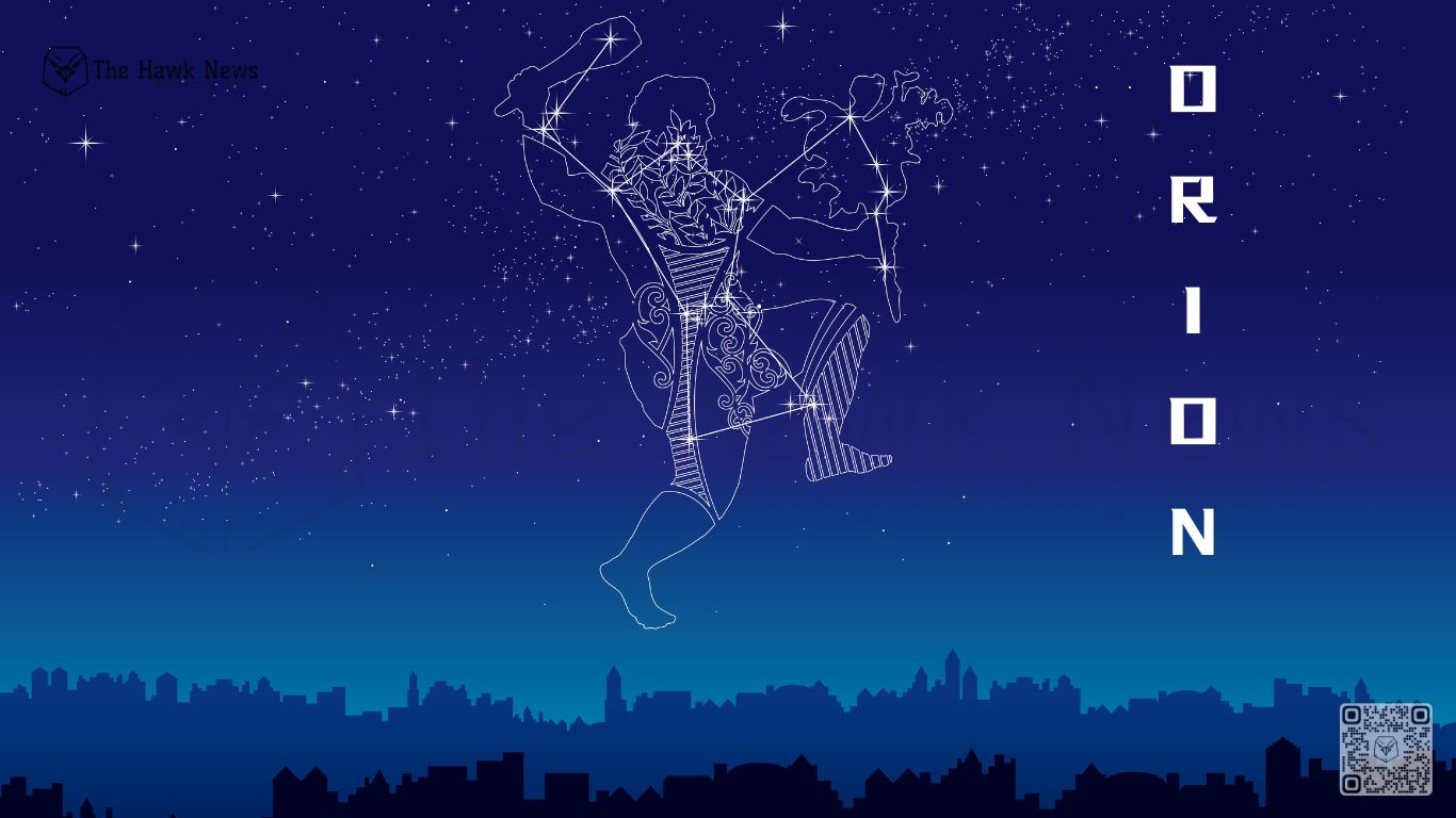 Navigating the Night Sky with Orion as a Guide