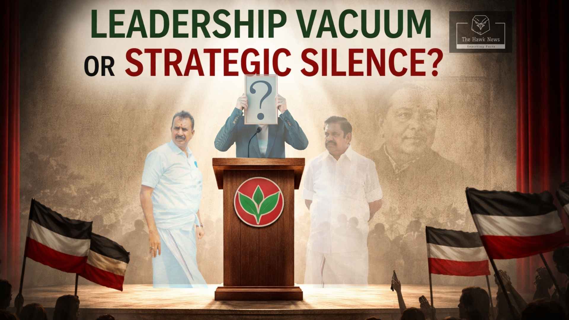Leadership Vacuum or Strategic Silence? AIADMK’s Unclear Campaign Narrative Raises Questions