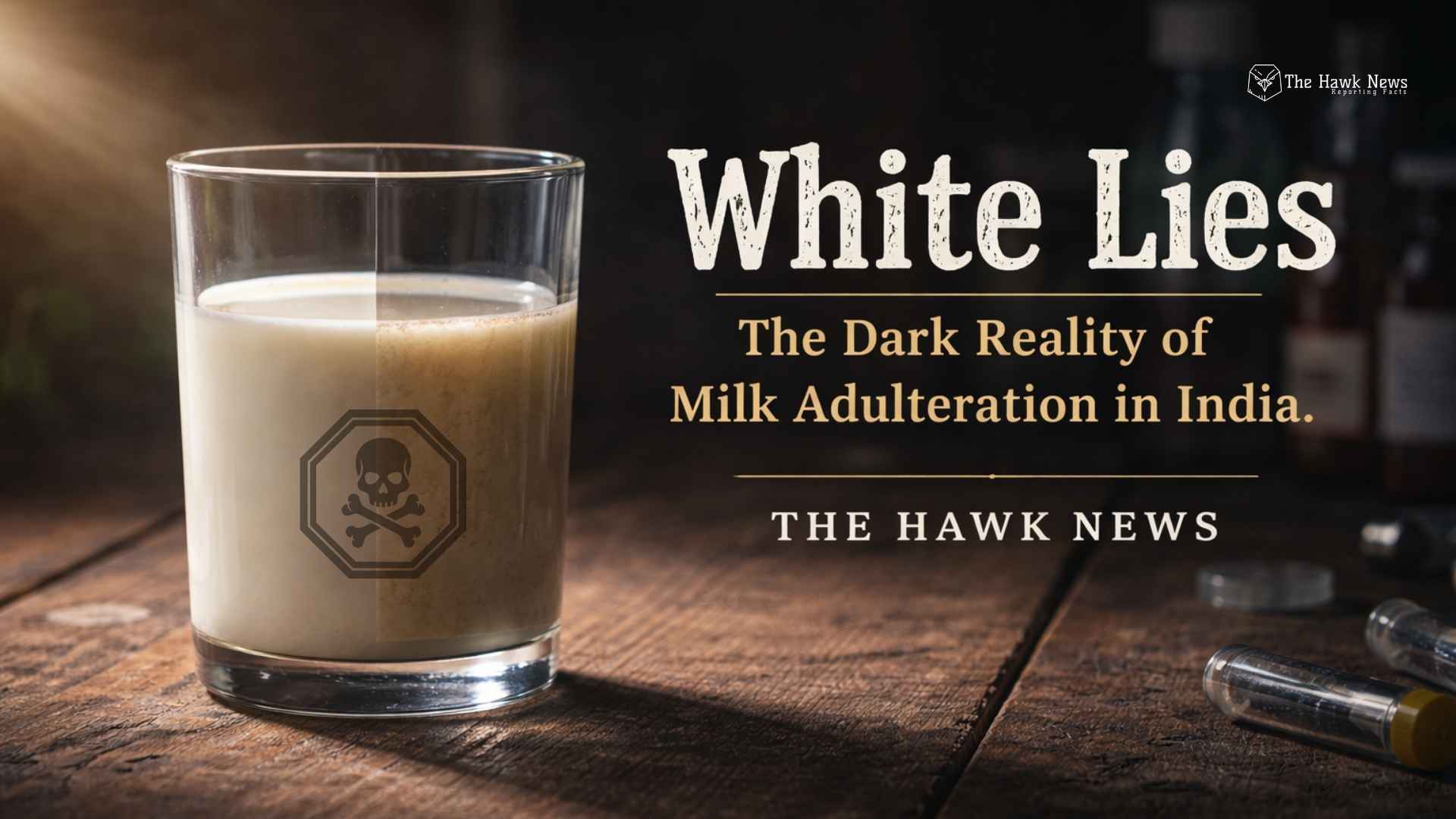 White Lies: The Dark Reality of Milk Adulteration in India