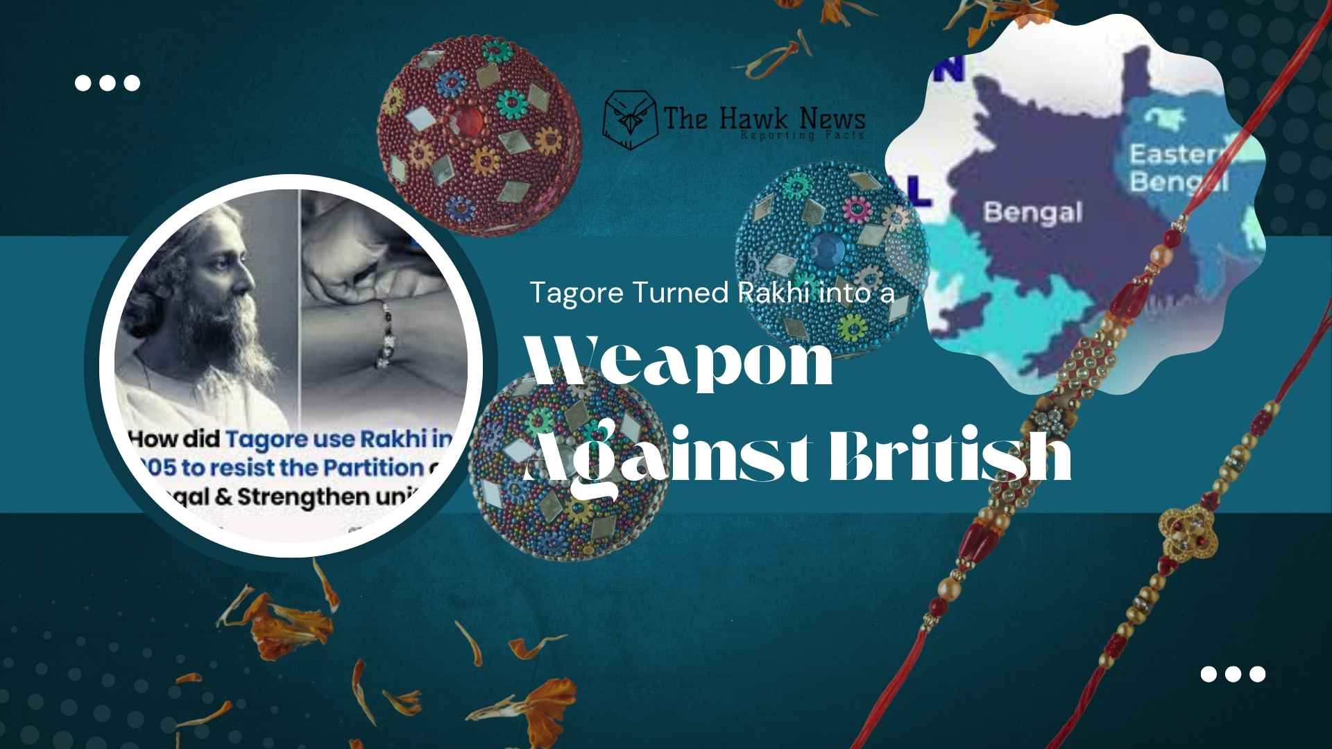 Tying Unity: How Rabindranath Tagore Turned Rakhi into a Weapon Against British Division in 1905