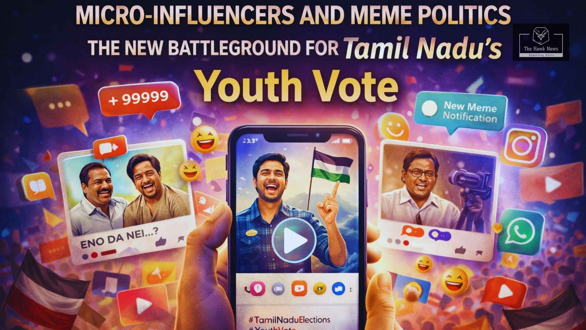 Micro-Influencers and Meme Politics: The New Battleground for Tamil Nadu’s Youth Vote