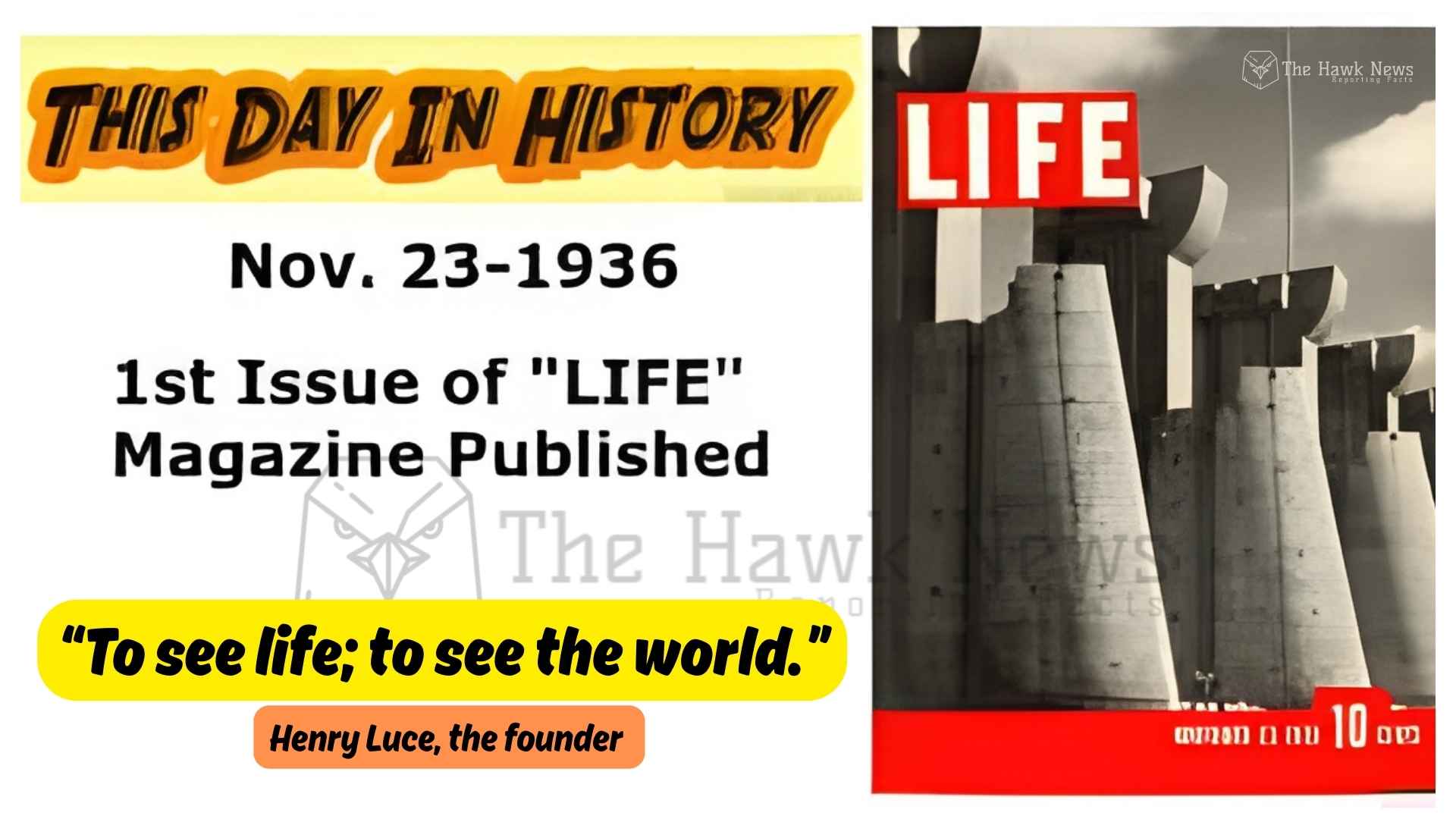 When Pictures Learned to Speak: The Birth of LIFE Magazine in 1936