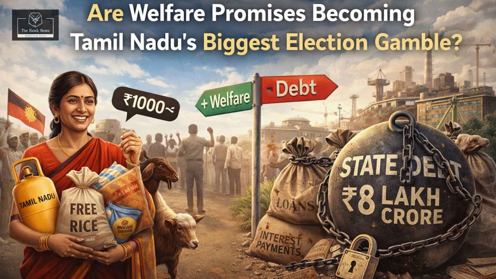 Freebies vs Fiscal Reality: Are Welfare Promises Becoming Tamil Nadu’s Biggest Election Gamble?